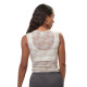 Karl Kani Γυναικεία αμάνικη μπλούζα Small Signature Old English Gathered Top